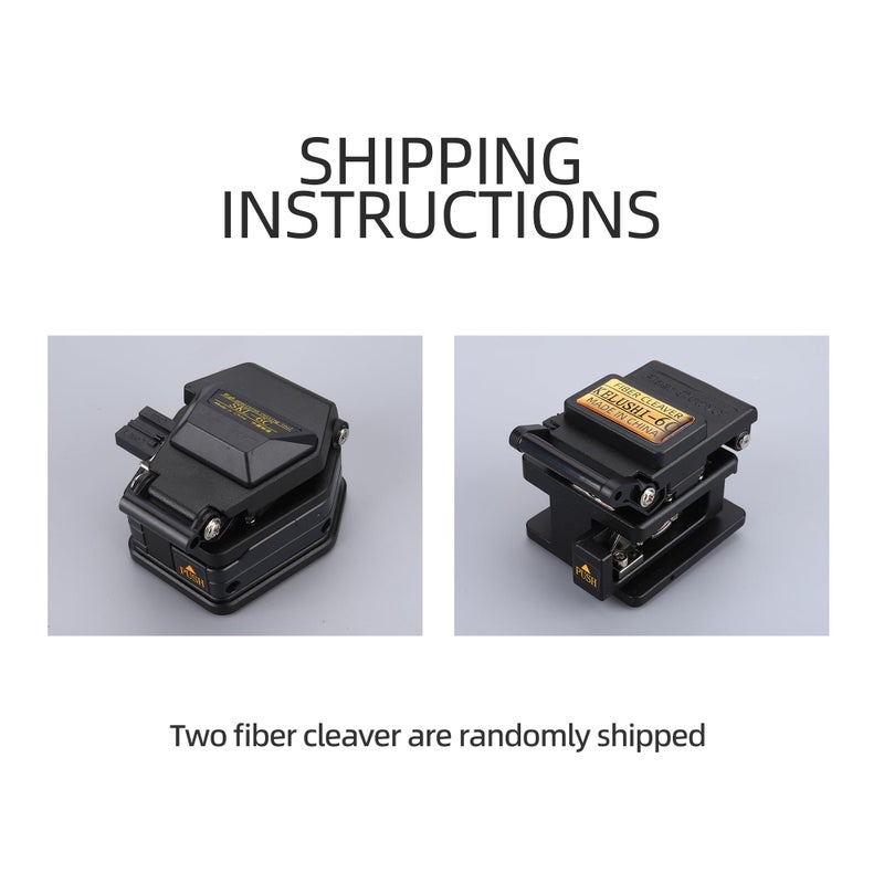 KELUSHI Fiber Cleaver FTTH Fiber Optic Tools High Precision 6C Cable Cutting Fiber Optic Knife Tools Fiber Cleavers 12 Surface Blade - Image 5